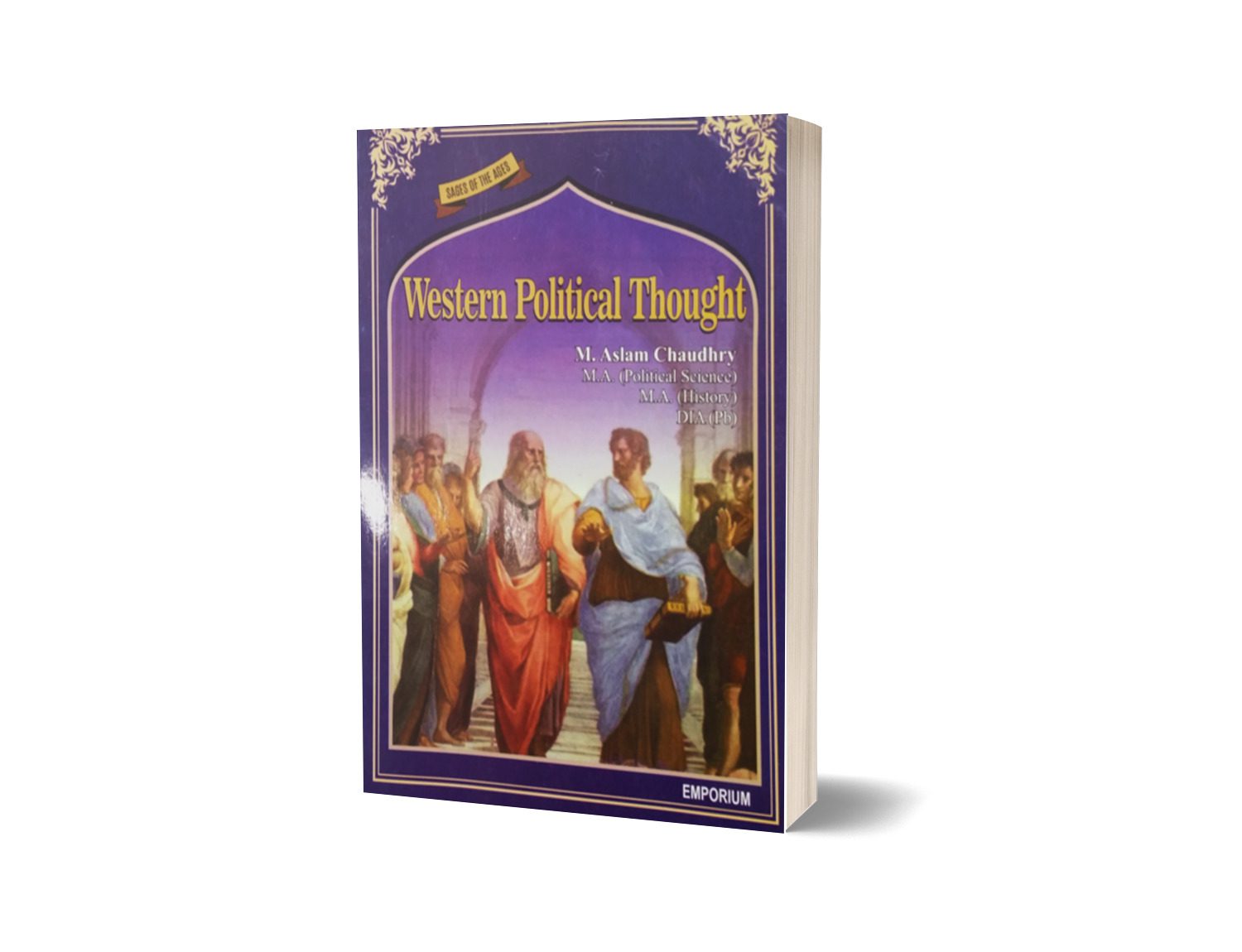 Western Political Thought By M. Aslam Chaudhry-Books-Maktaba Sultan e Alamgir