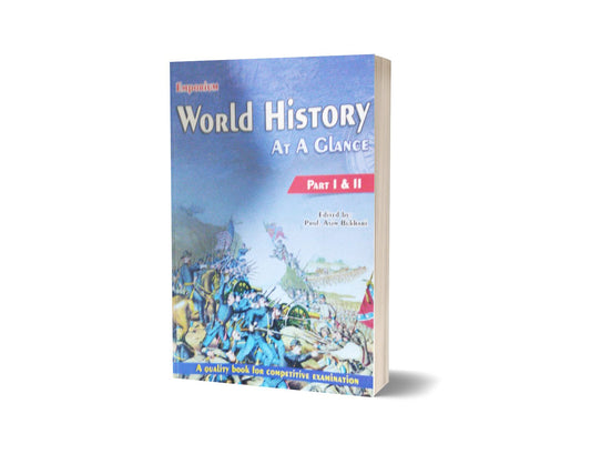 World History At A Glance PartI &amp; II By Prof. Asim Bhukhari-Books-Maktaba Sultan e Alamgir