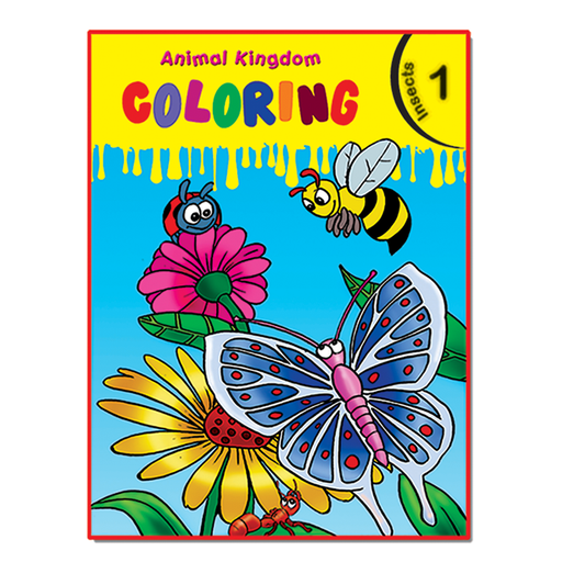 Animal Kingdom Coloring (Insects 1)-Books-Maktaba Sultan e Alamgir