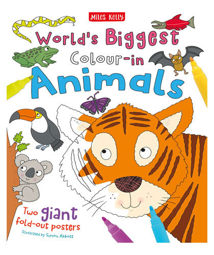 World's Biggest Colourin Animals-Books-Maktaba Sultan e Alamgir