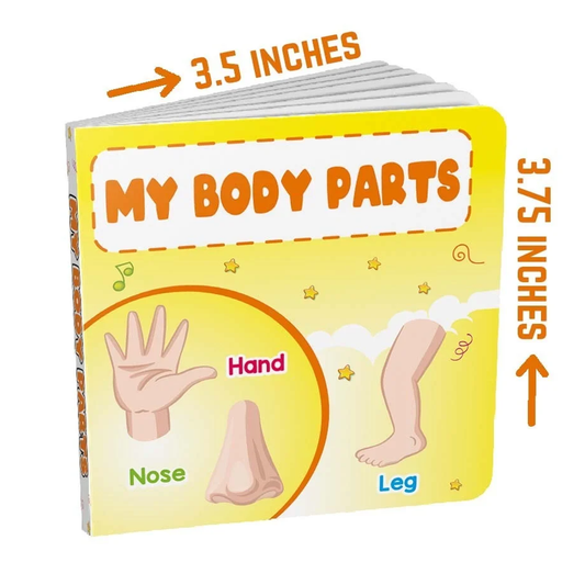 MY TINY BOARD BOOKS: MY BODY PARTS-Books-Maktaba Sultan e Alamgir