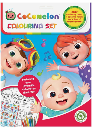 Cocomelon Colouring set-Books-Maktaba Sultan e Alamgir