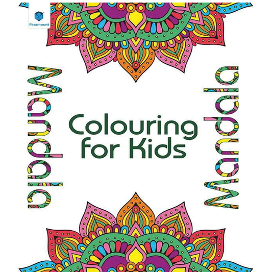 MANDALA COLORING FOR KIDS BOOK 3 GREEN-Books-Maktaba Sultan e Alamgir