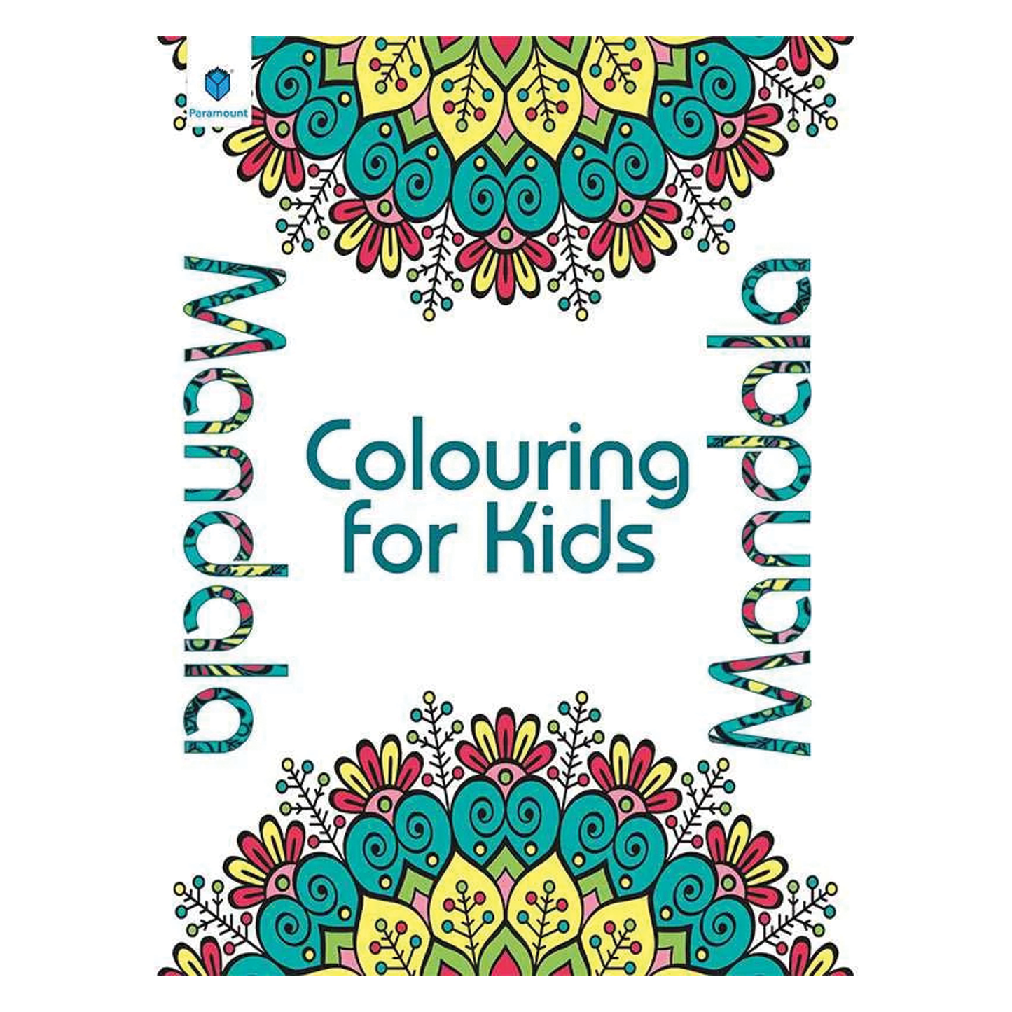 MANDALA COLORING FOR KIDS BOOK 2 BLUE-Books-Maktaba Sultan e Alamgir