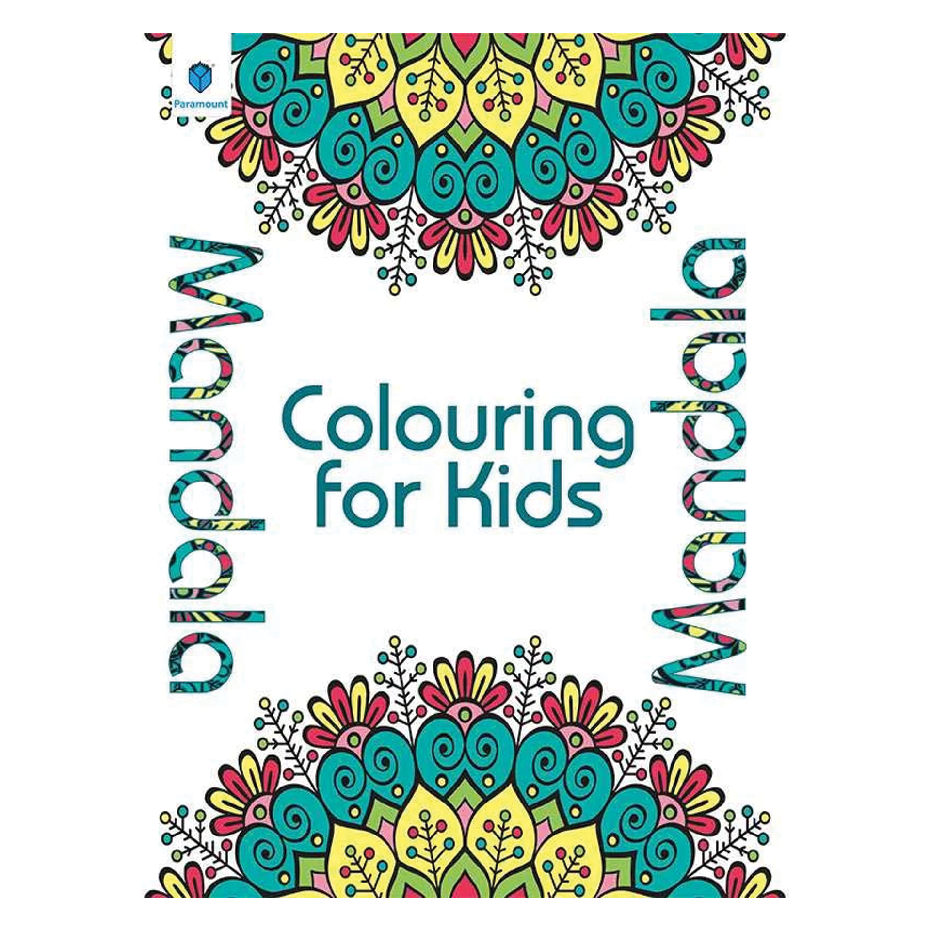 MANDALA COLORING FOR KIDS BOOK 2 BLUE-Books-Maktaba Sultan e Alamgir