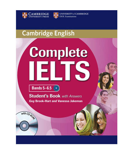 Complete IELTS Bands 5–6.5 Student's Book with Answers with CD-ROM-Books-Maktaba Sultan e Alamgir