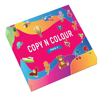 COPY N COLOUR PACK 3-Books-Maktaba Sultan e Alamgir