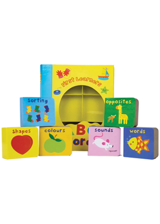 First Learners ABC Words - Board Book set for early learning-Books-Maktaba Sultan e Alamgir