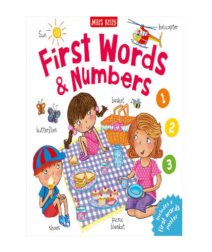 First Words and Numbers-Books-Maktaba Sultan e Alamgir