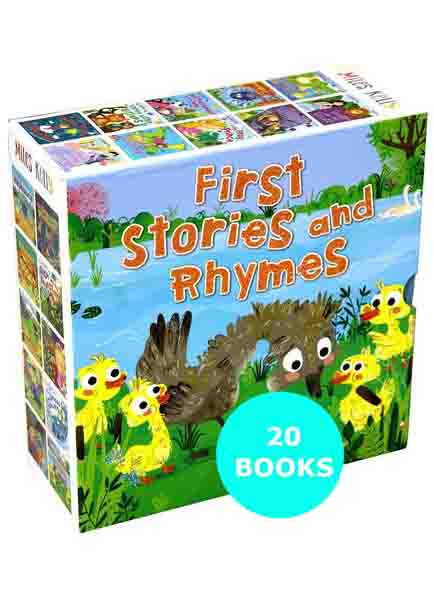 First Stories and Rhymes Box Set-Books-Maktaba Sultan e Alamgir