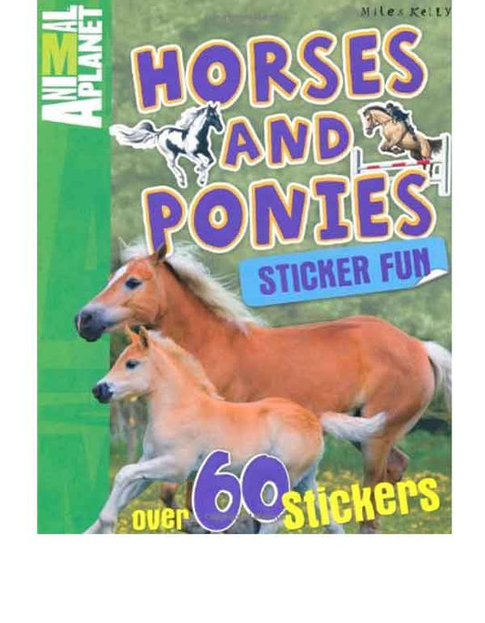 Sticker Fun Horses and Ponies-Books-Maktaba Sultan e Alamgir
