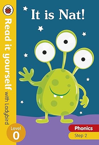 It is Nat!: Level 0 (Read It Yourself with Ladybird)-Books-Maktaba Sultan e Alamgir