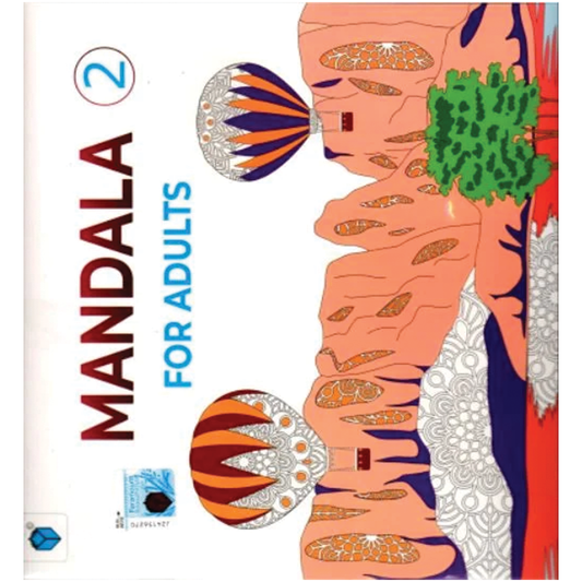 MANDALA FOR ADULTS BOOK-2-Books-Maktaba Sultan e Alamgir