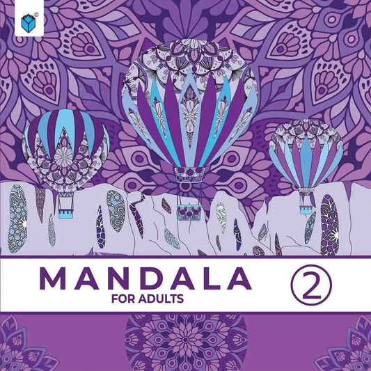 MANDALA FOR ADULTS BOOK-2-Books-Maktaba Sultan e Alamgir