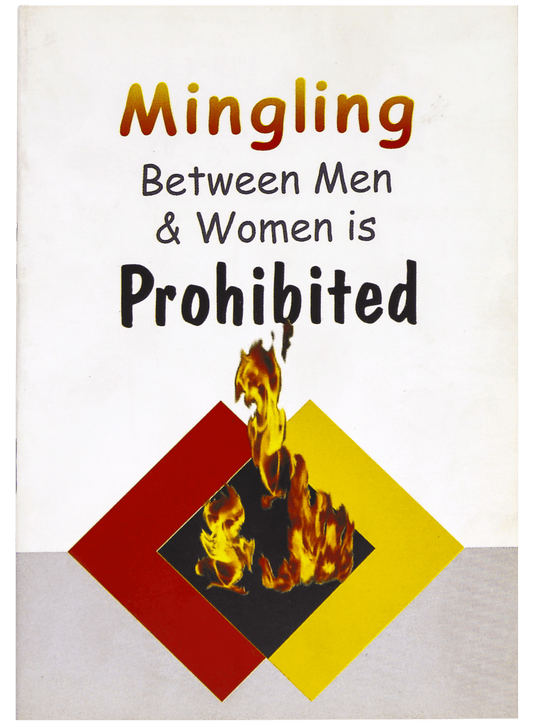 MINGLING BETWEEN MEN & WOMEN IS PROHIBITED-Books-Maktaba Sultan e Alamgir