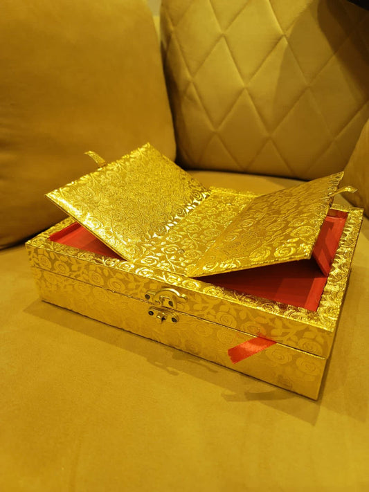 Golden Quran with Rahal Box