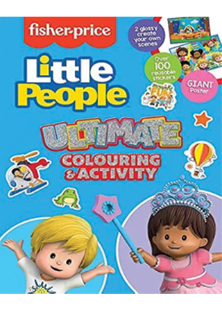 Fisher Price Ultimate Colouring & Activity Book by Little People Book The Fast-Books-Maktaba Sultan e Alamgir