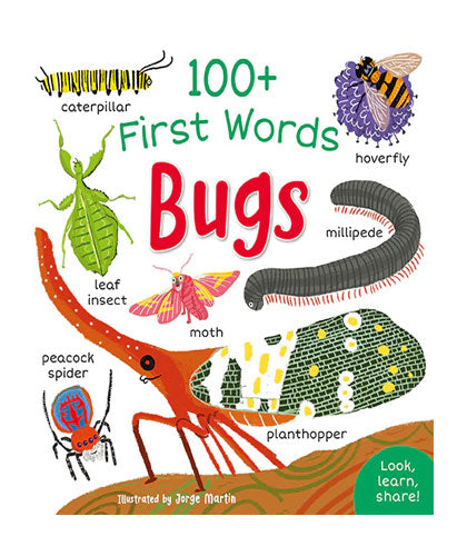 100+ First Words Bugs-Books-Maktaba Sultan e Alamgir