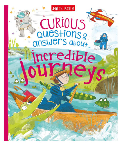 Curious Questions & Answers about Incredible Journeys-Books-Maktaba Sultan e Alamgir