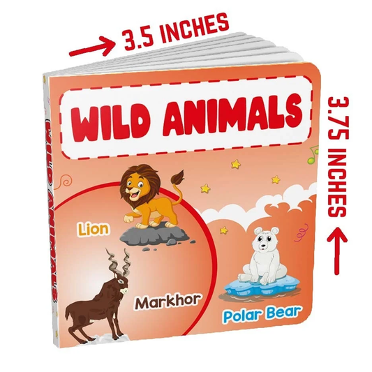 MY TINY BOARD BOOKS: WILD ANIMALS-Books-Maktaba Sultan e Alamgir