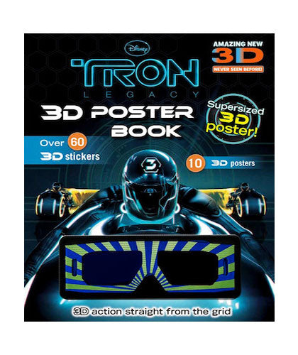 Tron Legacy - 3D Poster Book-Books-Maktaba Sultan e Alamgir