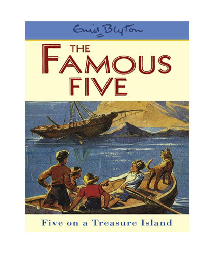 The Famous Five: Five on a Treasure Island-Books-Maktaba Sultan e Alamgir